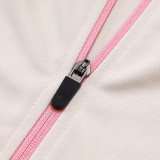 2526  BAR Beige Jacket Tracksuit#A2538