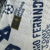 25/26 RMA English  Special Edition  White Player Version Soccer Jersey