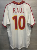 2000 Spain Away Retro Soccer Jersey(No number不带号）