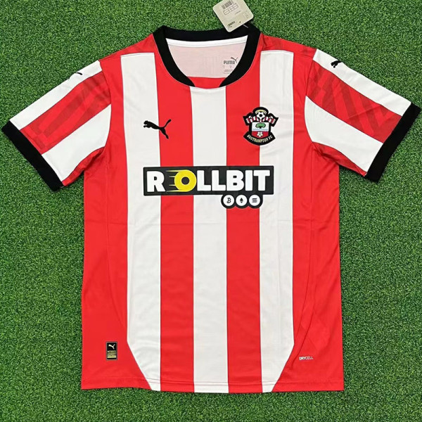 24/25 Southampton Home Fans Soccer Jersey