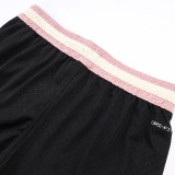 25/26 New Jordan Casual NBA Edition Black Pink shorts#A2501