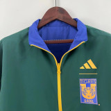 2023 Tigres UANL Blue & Green Double Sided Windbreaker (双面风衣)