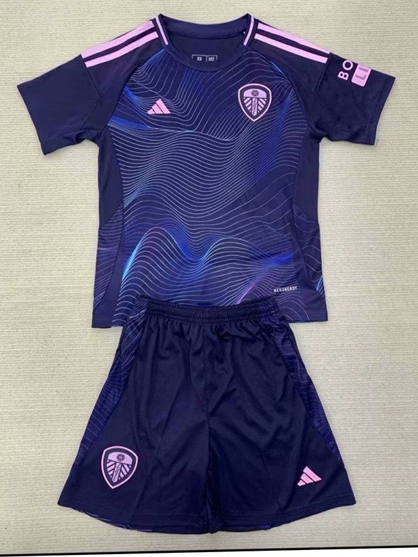 24/25 Leeds United Third Kids Soccer Jersey