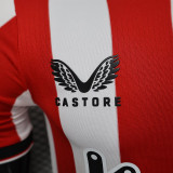 25/26  Bilbao Home  Player Version Soccer Jersey