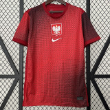 2024 Poland Away  Fans Soccer Jersey