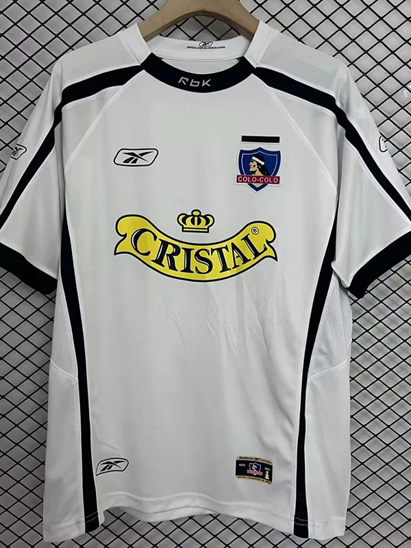 2005 Colo-Colo Home White Retro Soccer Jersey