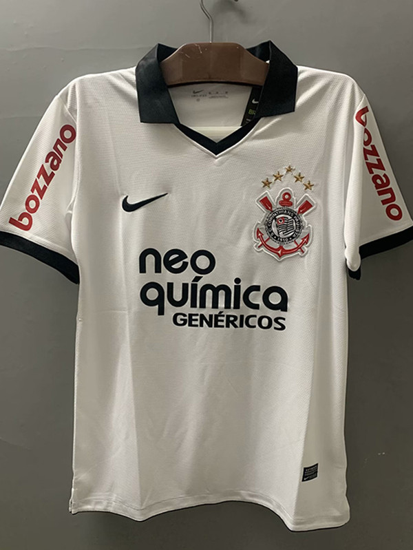 2011/2012 Corinthians Home Retro Soccer Jersey