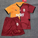 24/25 Galatasaray Home Kids Soccer Jersey