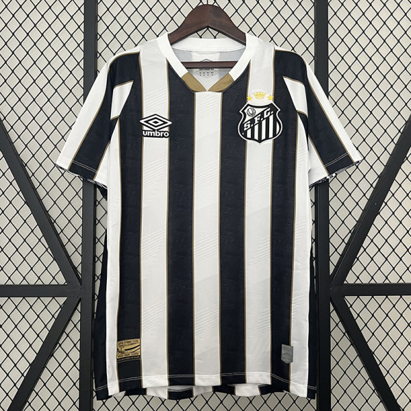 24/25 Santos FC Away Fans Soccer Jersey