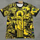 25/26 Brazil Christ Statue Special Edition Gold Fans Soccer Jersey
