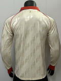 24/25 Bayern Yellow Leisure  Long Sleeve Retro Soccer Jersey(长袖）