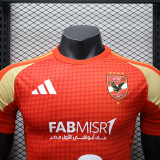 24/25 Ahli Home Player Versions Soccer Jersey