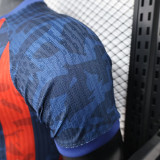 25/26 BAR  Special Edition Blue & Red  Player Version Soccer Jersey