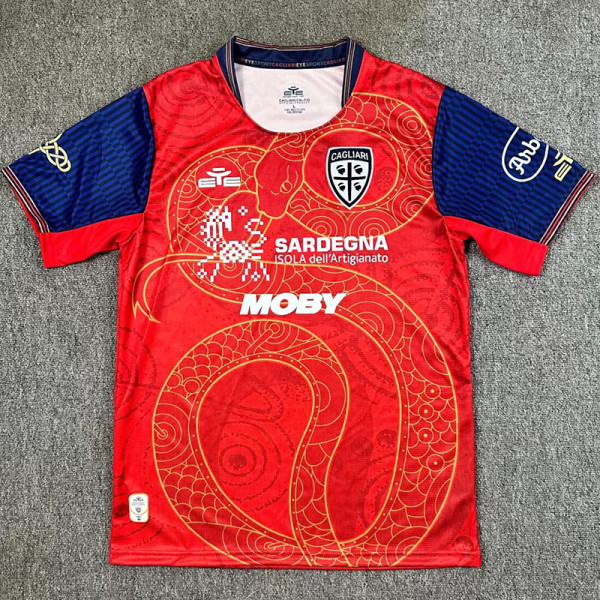 25/26 Cagliari Year of the Snake Commemorative Edition Fans Soccer Jersey