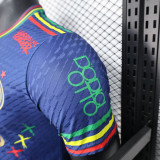25/26 Ajax Graffiti Edition Royal Blue  Player Version Soccer Jersey