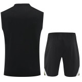25/26  RMA Black Tank top and shorts suit