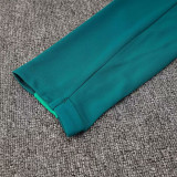 24/25  Portugal Green Kids  Half Pull Tracksuit  (童装)(半拉链)