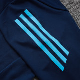 25/26  Flamengo Royal Blue Jacket Tracksuit #A847