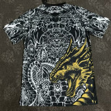 24/25 RMA Black Yellow Dragon Special Edition Fans Soccer Jersey