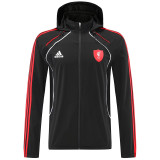 25/26 LIV Black Hooded Jacket Tracksuit