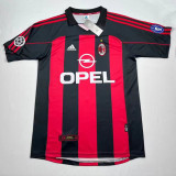 2000/2001 ACM Home Retro Soccer Jersey(左带5大耳杯、右带UC臂章)