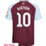 24/25 Aston Villa Home  Fans Soccer Jersey