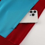 24/25 Roma Red &Blue Tracksuit(02)