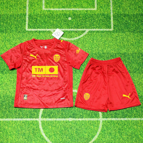 25/26 Valencia Away Kids Soccer Jersey