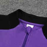 24/25  Germany Purple  Half Pull Tracksuit  (半拉链)