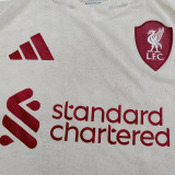 25/26 LIV Away Player Version Kids Soccer Jersey球员