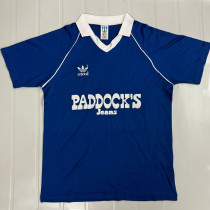 1984/1985 Schalke 04 Home  Retro  Soccer Jersey