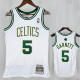 07/08 CELTICS GARNETT #5 Platinum Top Quality Hot Pressing Retro NBA Jersey