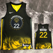 22-23 WARRIORS WIGGINS #22 Black City Edition Top Quality Hot Pressing NBA Jersey