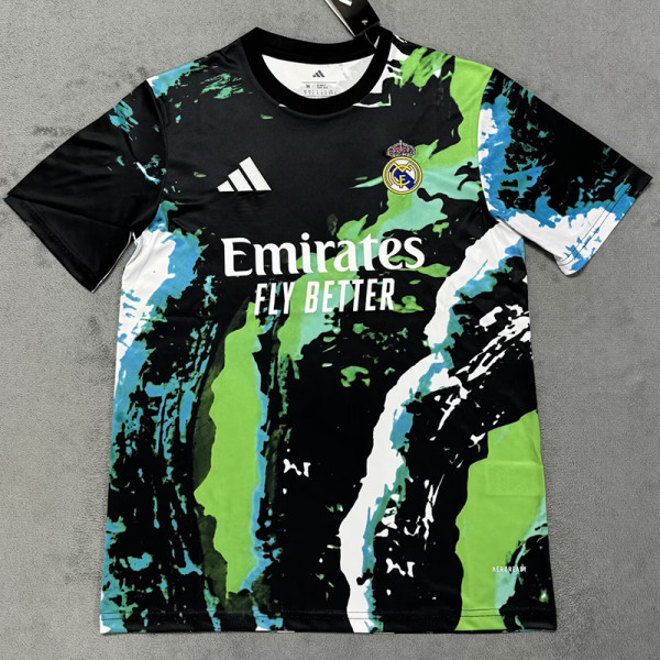 25/26 RMA Black Green Training Shirts