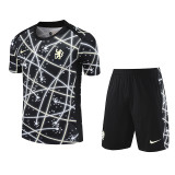 25/26 CHE Black Network Kids Training Shorts Suit童装
