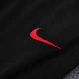 25/26 Portugal Black Red sleeve Hooded  Tracksuit