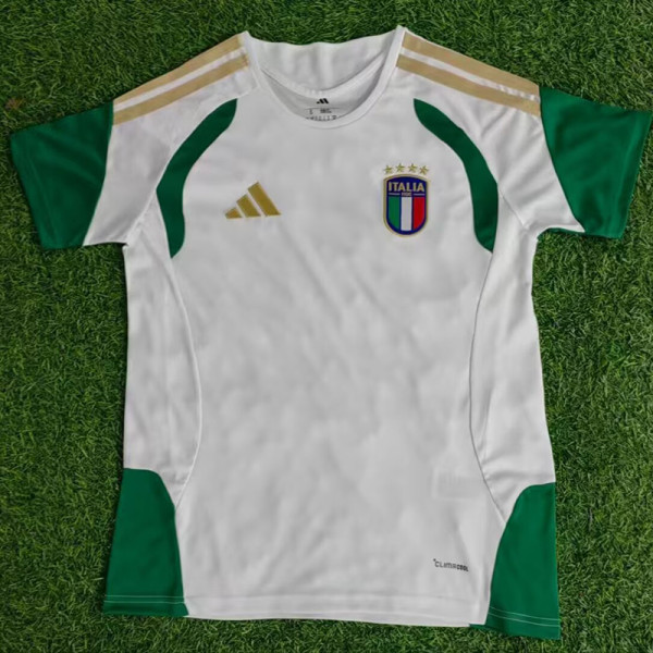 2006 Italy White Training Shirts