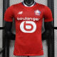 24/25  Lille Home  Player Version Soccer Jersey
