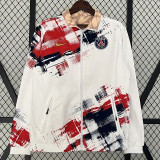 2024Paris beige double-sided silicone Windbreaker（双面风衣）
