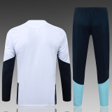 26/27 Argentina White Half Pull Tracksuit ## B26001(半拉链）