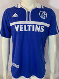 2000/2002 Schalke 04 Home  Retro  Soccer Jersey