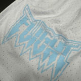 24/25 N48 JOR White Breathable Sports  shorts(带孔、前带图标)