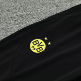 24/25 Dortmund Yellow &Blck Half Pull Tracksuit  (半拉链)