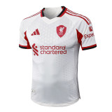 25/26 LIV Away Player Version Soccer Jersey&Black pants