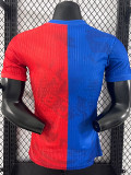 25/26 BAR Special Edition Blue & Red  Player Version Soccer Jersey