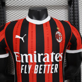 24/25 ACM Home  Player Version Soccer Jersey