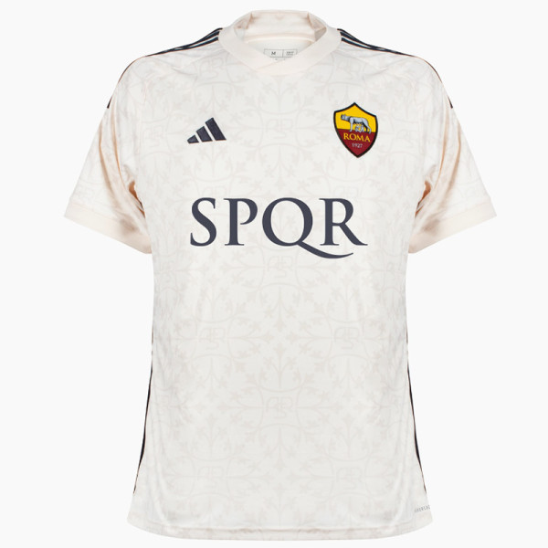 23/24 Roma Away Fans Soccer Jersey (Print SPQR)