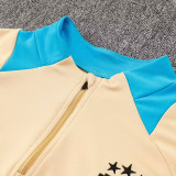 24/25 Argentina Khaki  Kids  Half Pull Tracksuit  (童装)(半拉链)