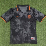 25/26 Netherlands Grey Black Special Edition Fans Soccer Jersey