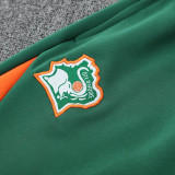 25/26 Cote d'Ivoire  Green Jacket Tracksuit